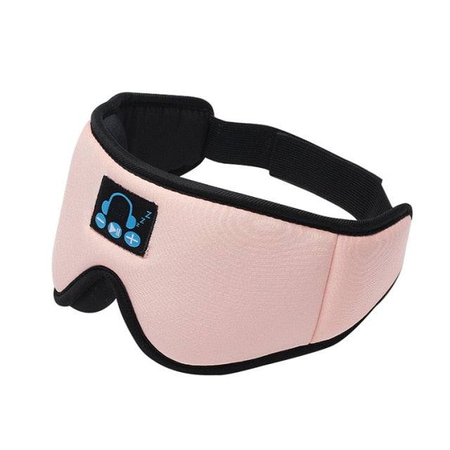 TOPOINT - Auriculares inalámbricos para dormir, con Bluetooth, máscara de  ojos para dormir con micrófono manos libres, máscara de sueño refrescante  de